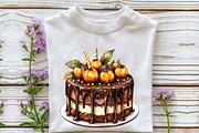 Halloween Party Cake Watercolor Clip, an Illustration by Rose Art (Thumbnail 4 of 7)