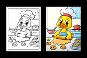 Spring Goose Adventures, an Animal Illustration by Design Station (Thumbnail 4 of 8)
