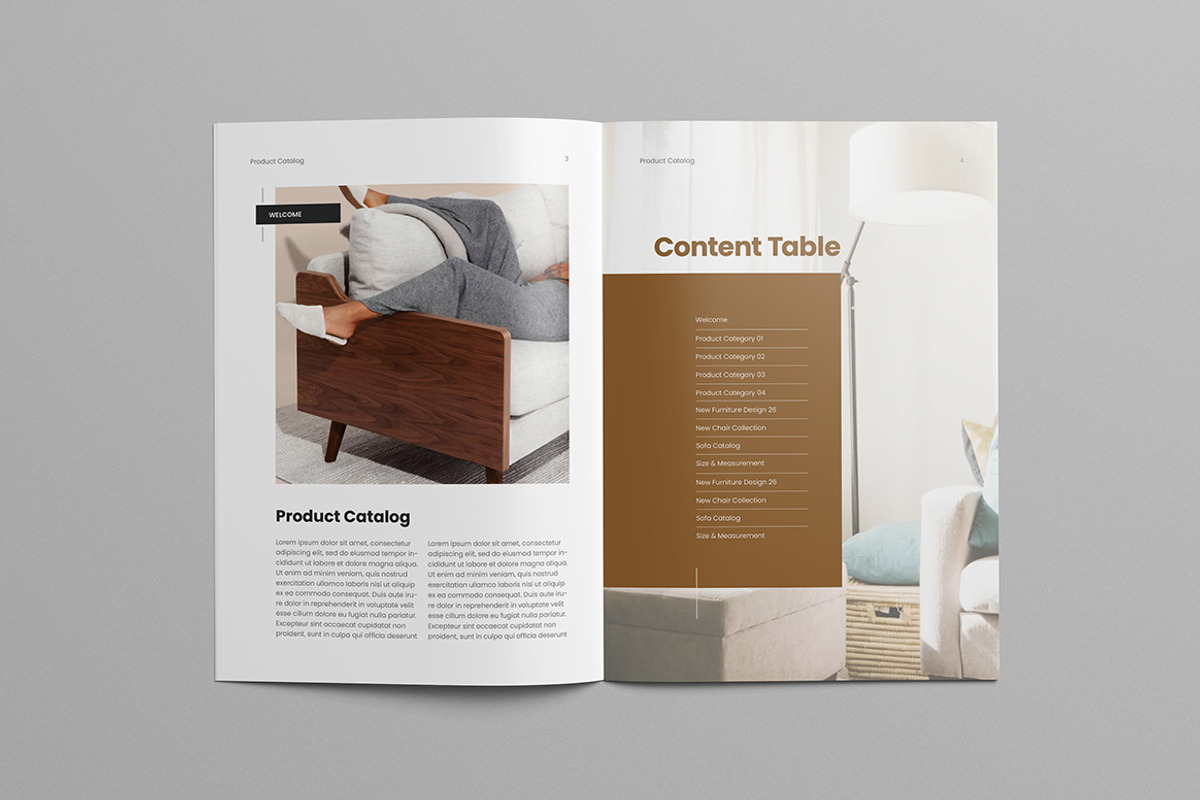 Product Catalog Layout | InDesign, a Brochure Template by HiveArts (Photo 2 of 9)