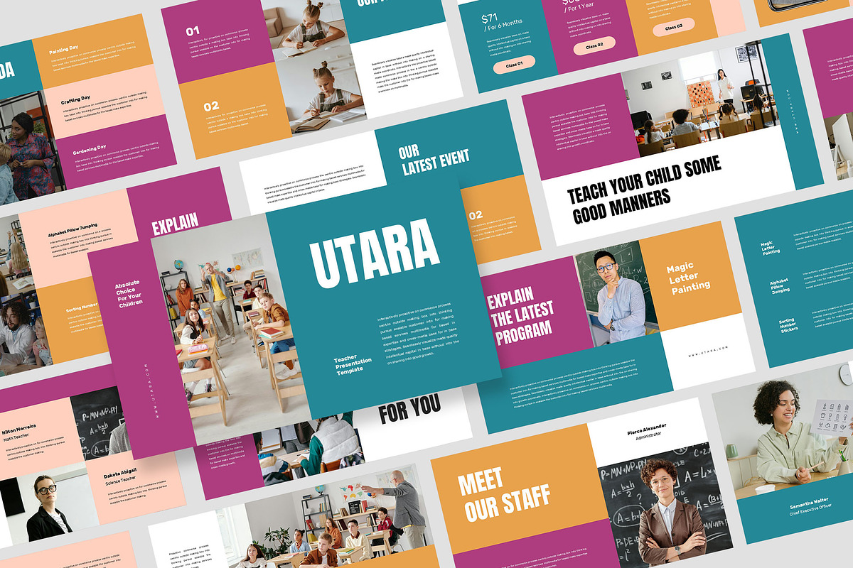 Utara : Teacher Powerpoint, a Presentation Template by Punkl Camp (Photo 1 of 9)