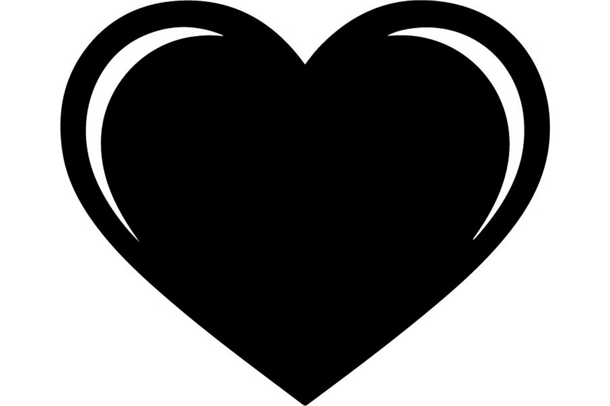 Heart Outline Silhouette, an Object Graphic by Creativeshirt (Photo 8 of 19)