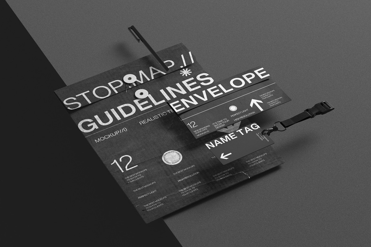 Modern Stationery Branding Mockup, an Advertising Mockup by East Gallery (Photo 14 of 15)