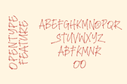 Youth Today - Textured Brush Fonts, a Sans Serif Font by Crump Hand (Thumbnail 7 of 7)