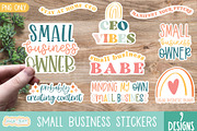 Small Business Stickers Vol 2, a Graphic by Jordyn Alison Designs (Thumbnail 1 of 2)