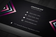 Creative Dark Business Card, a Business Card Template by InfinityArt (Thumbnail 3 of 4)