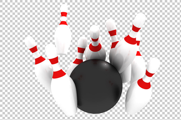 Bowling - 3D Render PNG preview 3