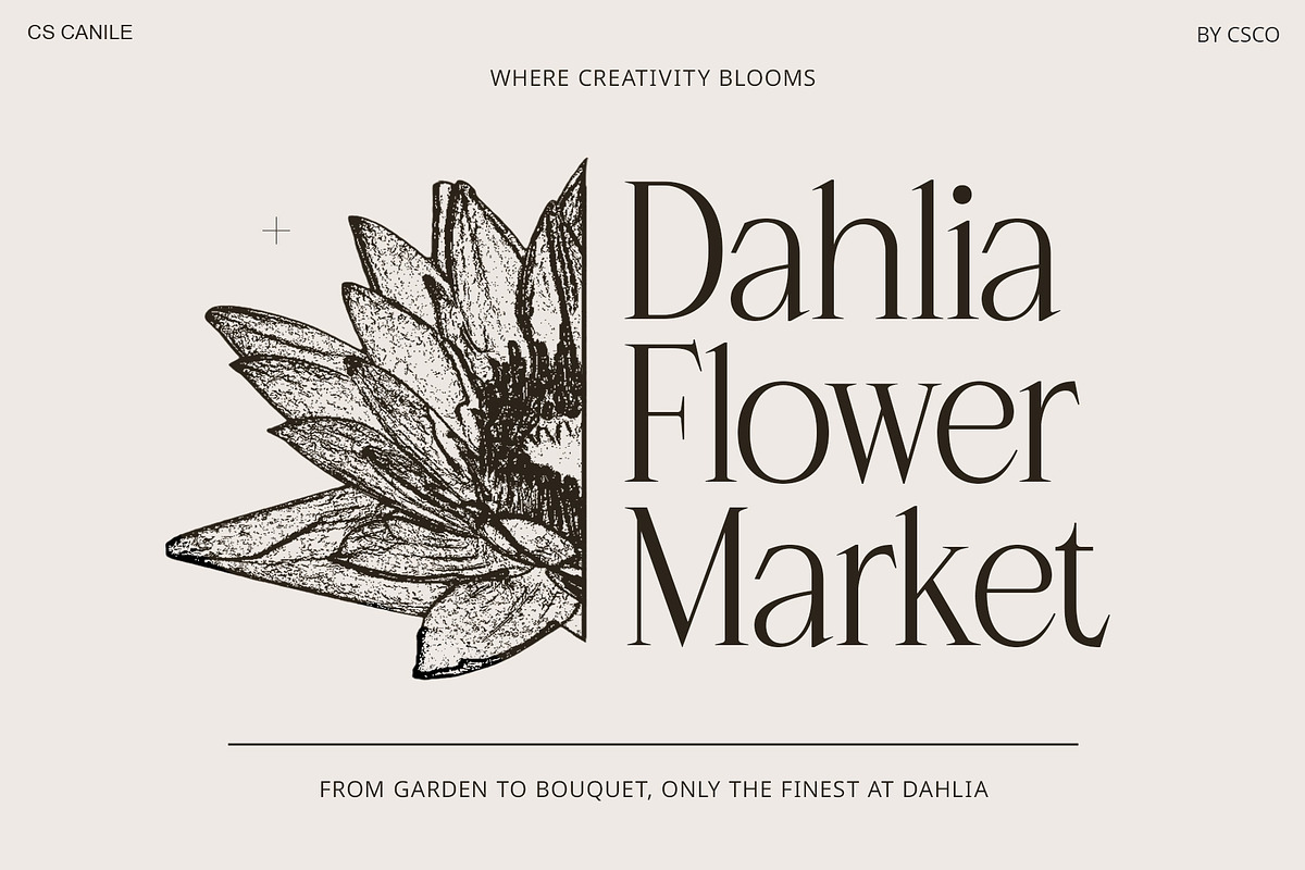 CS Canile – Serif Typeface, a Serif Font by Craft Supply Co. (Photo 4 of 8)