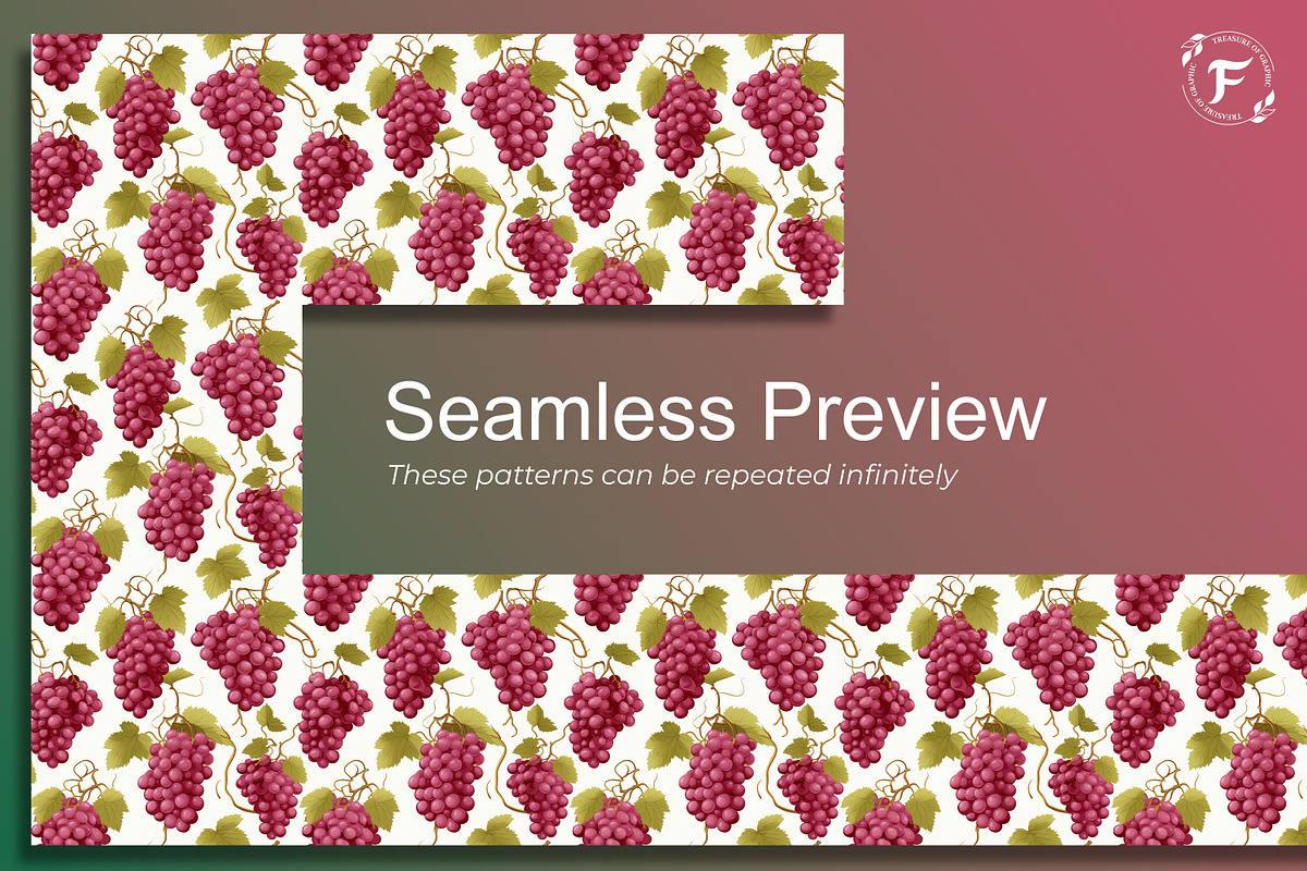 Fruits Seamless Pattern, a Pattern Graphic by Forhadx5 (Photo 2 of 16)