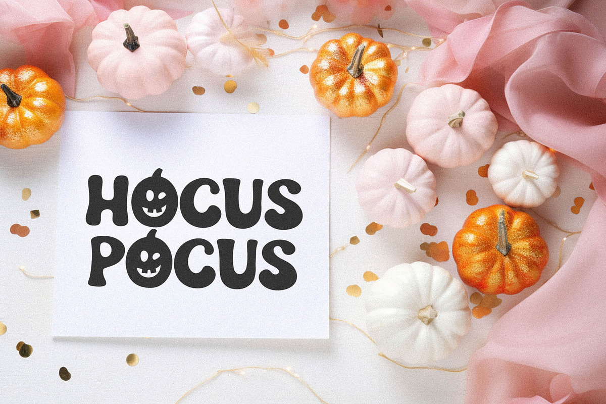 Spooky Sweets Funky Halloween Font, a Handwritten Font by BarcelonaShop (Photo 4 of 8)