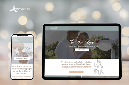 Wedding Website Template for Wix