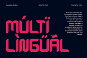 Corptic - Futuristic Modular Display, a Sans Serif Font by Pandeka Studio (Thumbnail 7 of 9)