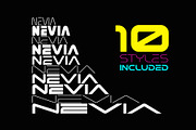 Nevia Variable, a Sans Serif Font by Sentavio (Thumbnail 6 of 9)