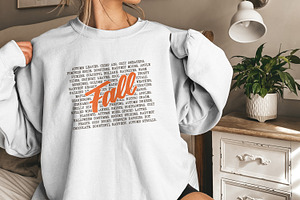 Fall Words Png, Cozy Season Png