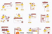 SEO Website Optimization, an Illustration by orenjidesign (Thumbnail 8 of 8)