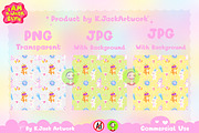 Happy new year Disco Dance seamless, a Background Graphic by K.JackArtwork (Thumbnail 2 of 8)