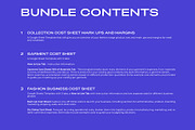 Fashion Costing Template Bundle, a Templates & Theme by The Fashion Work Store (Thumbnail 3 of 5)