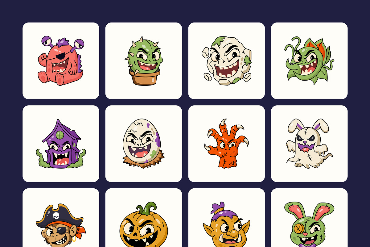 80 Ghost Illustration Bundle, a Seasonal Illustration by Brickclay (Photo 10 of 11)