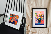 Modern Impressionism Posters, a Wallpaper Graphic by Kate Creative Studio (Thumbnail 5 of 7)