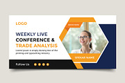 Conference Web Banner Design, an Invitation Template by taieefbakshi (Thumbnail 2 of 2)