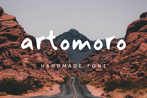 Artomoro Handmade Font