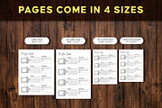 TV Series Tracker Printable, a Stationery Template by Graphicsnext (Thumbnail 3 of 4)