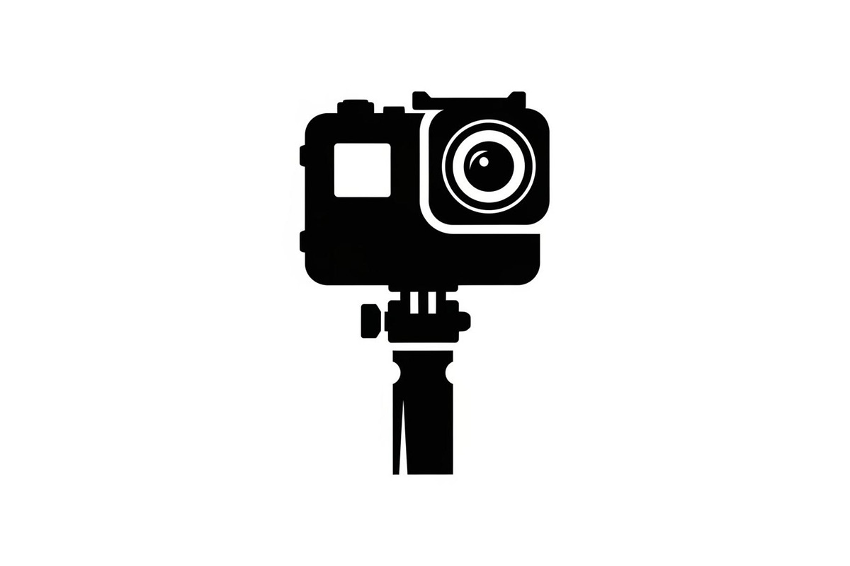 60 Action Camera Silhouette Icon, an Illustration by Artivon (Photo 18 of 61)
