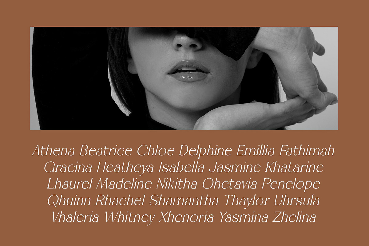 Morefa Modern Elegant Serif Font, a Serif Font by RantautypeStudio (Photo 13 of 15)