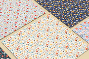 20 Seamless Floral Garden Patterns, a Pattern Graphic by Nordic Design (Thumbnail 3 of 9)
