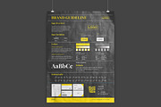 A3 Brand Guideline poster, a Presentation Template by Graphic Template (Thumbnail 6 of 7)