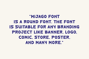 Mijago - Comic & Round Font, a Sans Serif Font by QR Design Studio (Thumbnail 5 of 7)