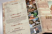 Cowgirl Tabloid Funeral Program, a Brochure Template by Four C Graphic (Thumbnail 5 of 10)