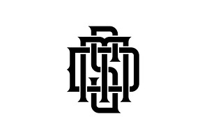 SMD MDS DMS Monogram Logo, a Branding & Logo Template by Buqancreative