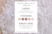 Wedding dress code details card, a Card Template by EvaTemplates (Thumbnail 3 of 6)