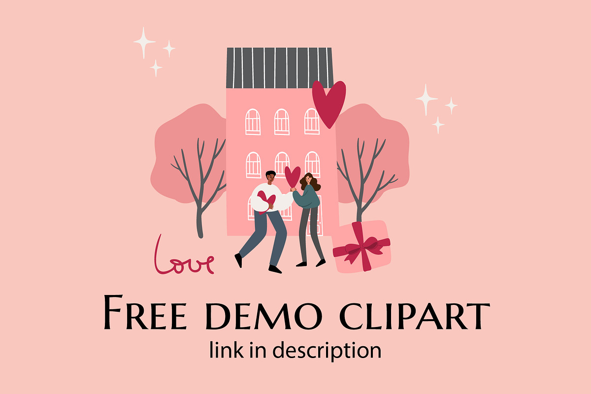 Couple in love clipart | ai png svg, a Person Illustration by LyubovZaytseva (Photo 18 of 19)