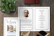 Memorial Program Template, an Invitation Template by TemplatesForest (Thumbnail 2 of 3)