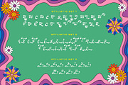 Populars - Stylist Retro Font, a Script Font by Burntilldead (Thumbnail 8 of 14)