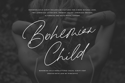 Bohemian Child | Handwritten Script