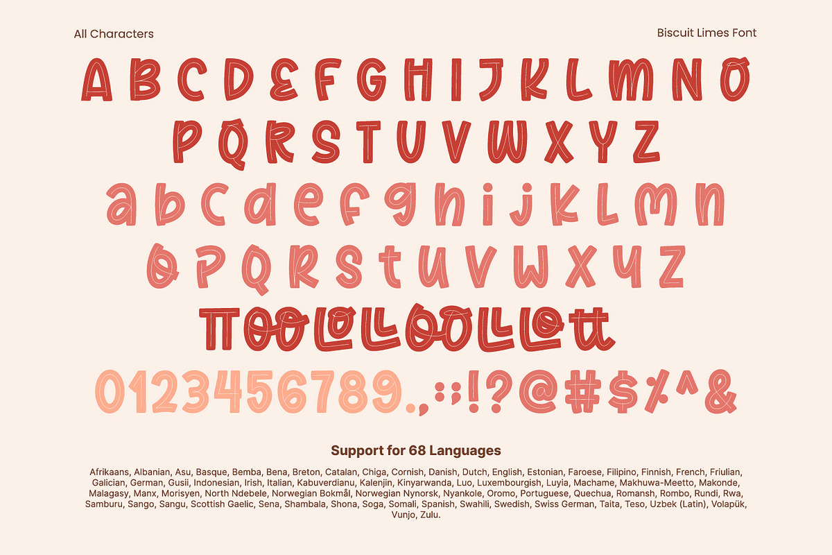 Biscuit Limes, a Symbol Font by yumnatype (Photo 10 of 10)