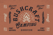 Hepives Texture Font, a Font by Nocturnal Workspace (Thumbnail 3 of 8)