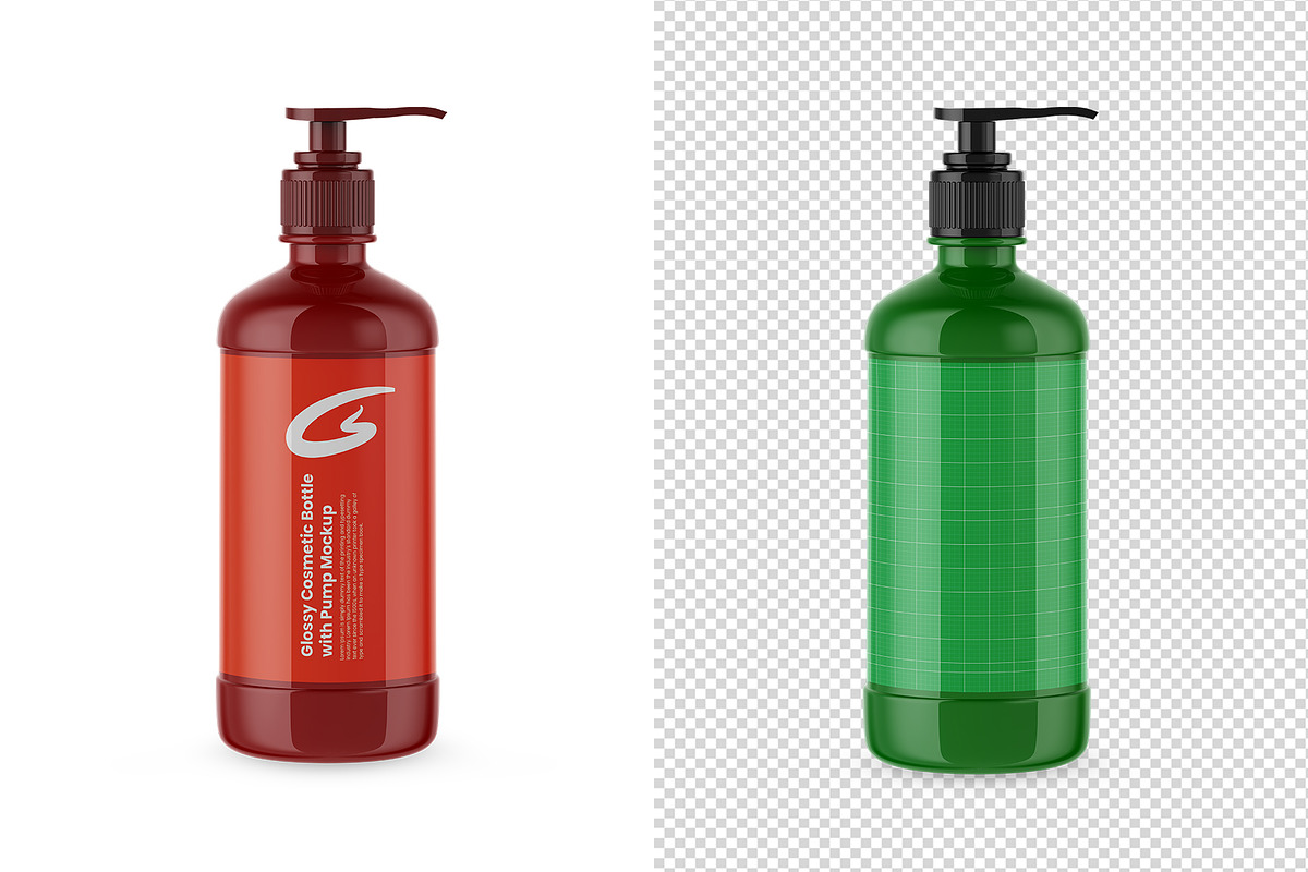 Cosmetic Bottle Mockup, a Product Mockup by GraphicsPixel (Photo 2 of 3)