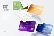 High Resolution Credit Card Mockup, an Advertising Mockup by zpackcreative (Thumbnail 1 of 4)
