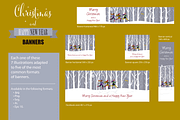 Christmas Cards and Banners Bundle, a Seasonal Illustration by ÁRTICA (Thumbnail 8 of 19)