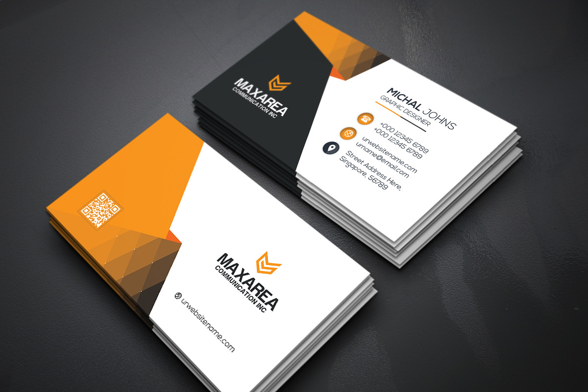 Business Card, a Business Card Template by Genereux Art (Photo 4 of 4)