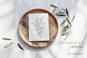Minimalist floral botanical line art, a Decorative Illustration by Madiwaso (Thumbnail 4 of 9)