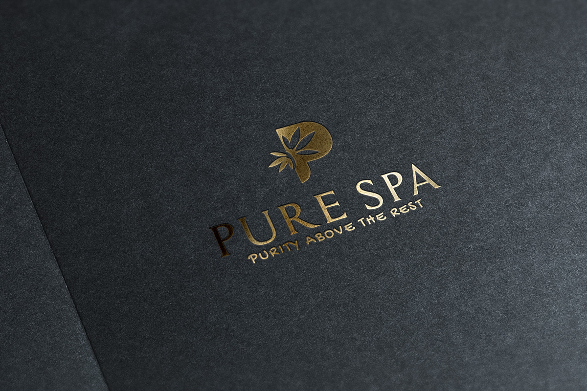 Pure Spa Logo Template, a Branding & Logo Template by GladicMonster (Photo 4 of 6)