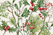 DECEMBER Watercolor Winter Set, an Object Graphic by Kaleriia (Thumbnail 13 of 13)