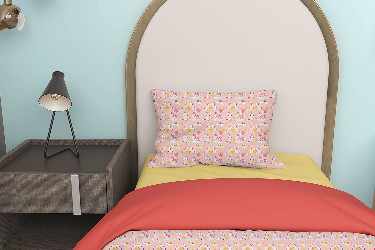 Nursery room Mockup 6 PSD, a Household Mockup by GraphicVil (Photo 5 of 9)
