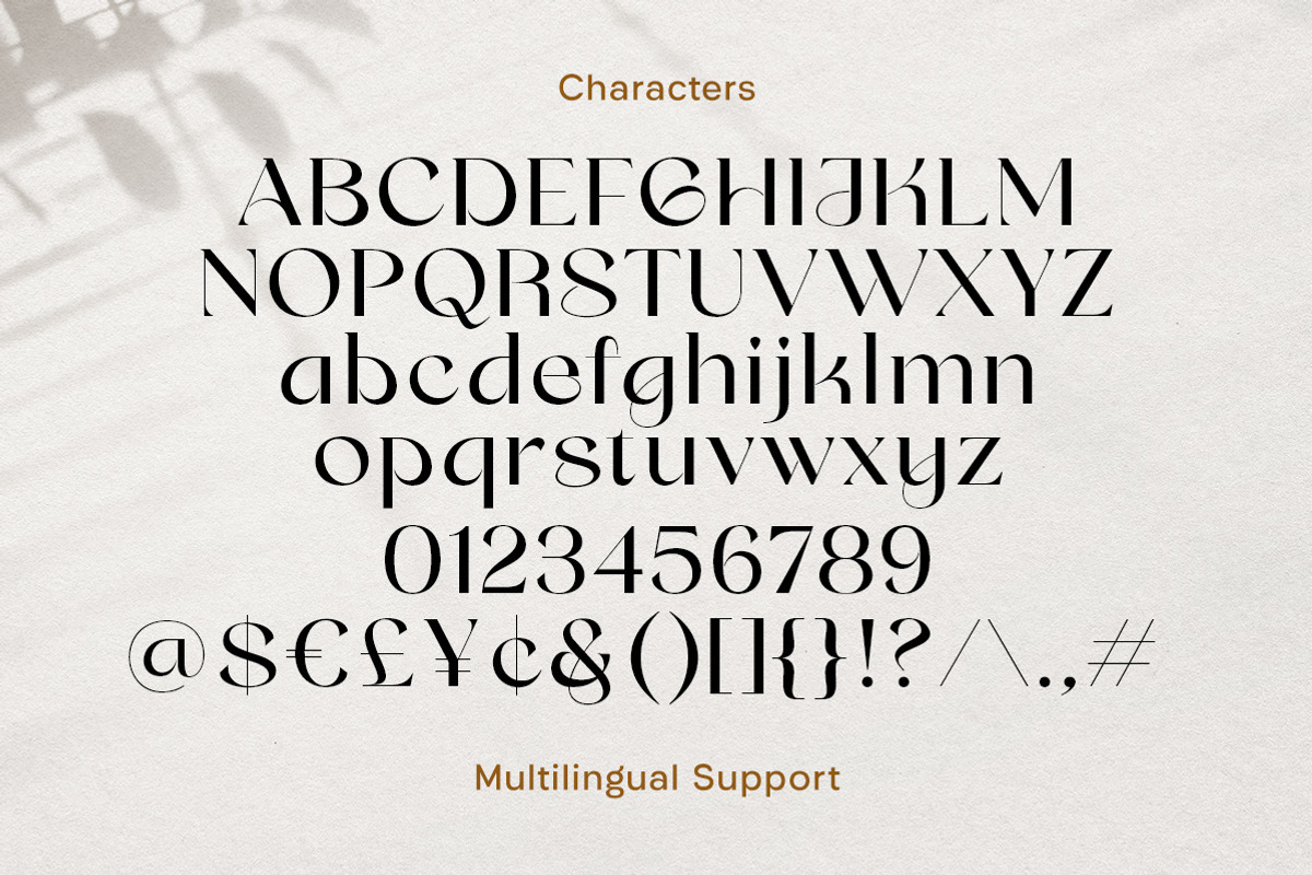 Praysire - Elegant Stylish Font, a Sans Serif Font by Letterhend Studio (Photo 7 of 11)