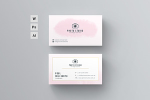 Photo Studio Business Card