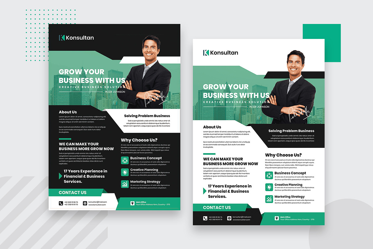 Poster - Konsultan 1, a Poster Template by Themes Awesome (Photo 2 of 2)